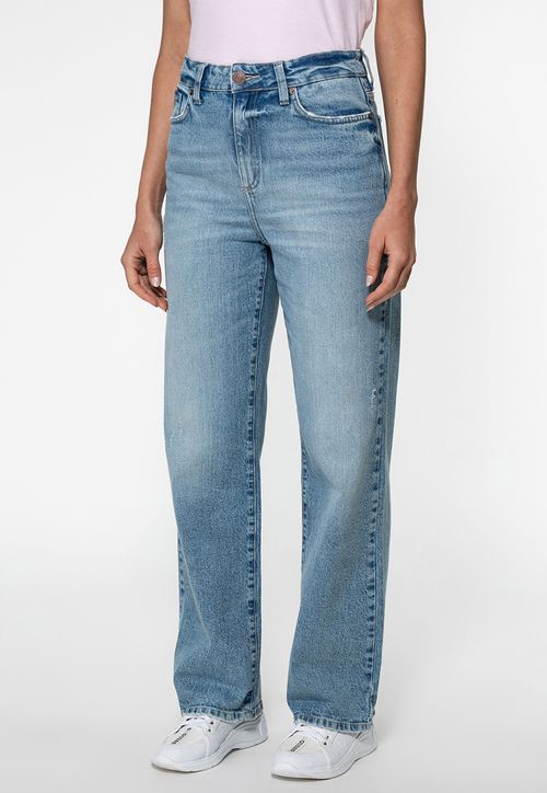 Calça Jeans Guess Relaxed Straight Azul