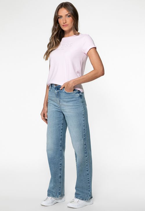 Calça Jeans Guess Relaxed Straight Azul