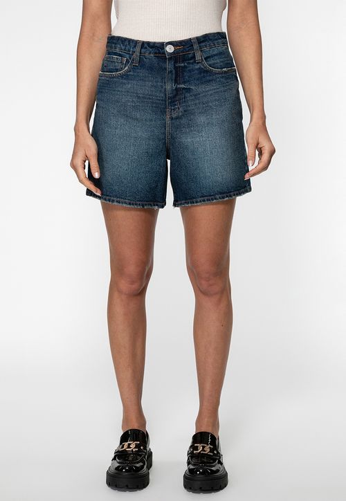 Bermuda Jeans Curta Azul