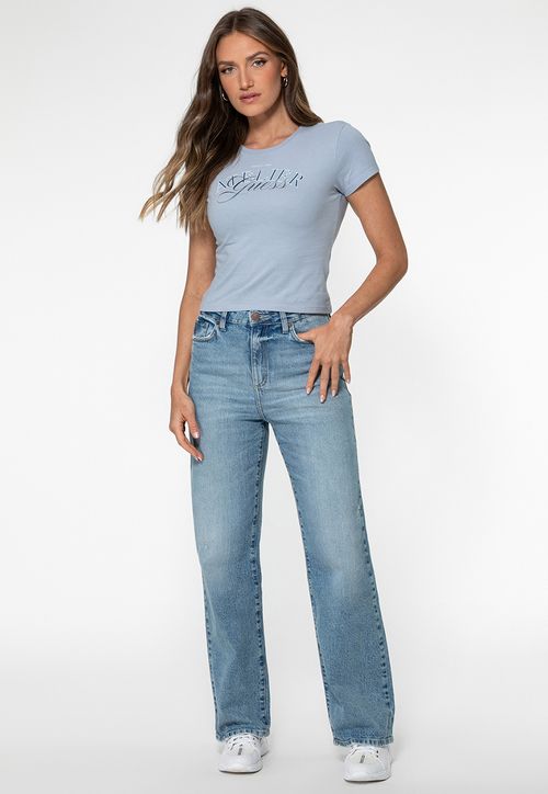 Camiseta Guess Atelier Azul