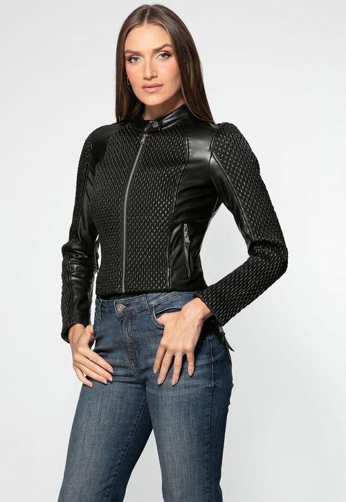 Jaqueta Moto Rivers Preto