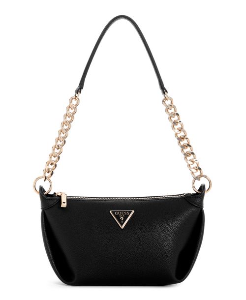 Bolsa Meridian Top Zip Shoulder Bag Preto
