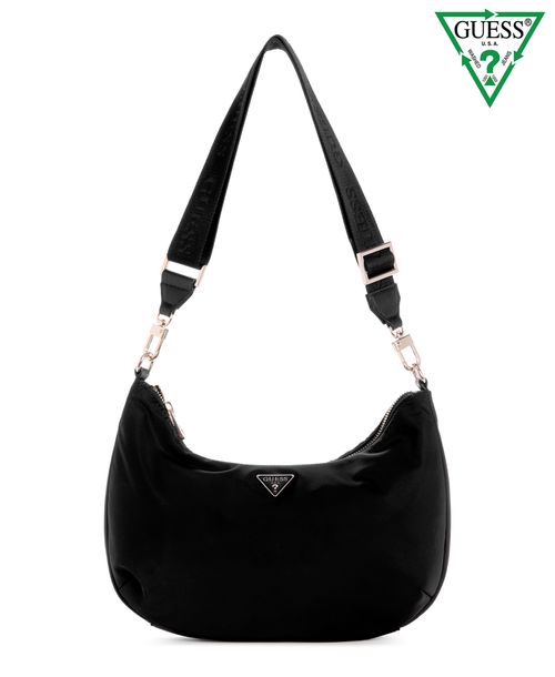 Bolsa Eco Gemma Hobo Shoulder Bag Preto