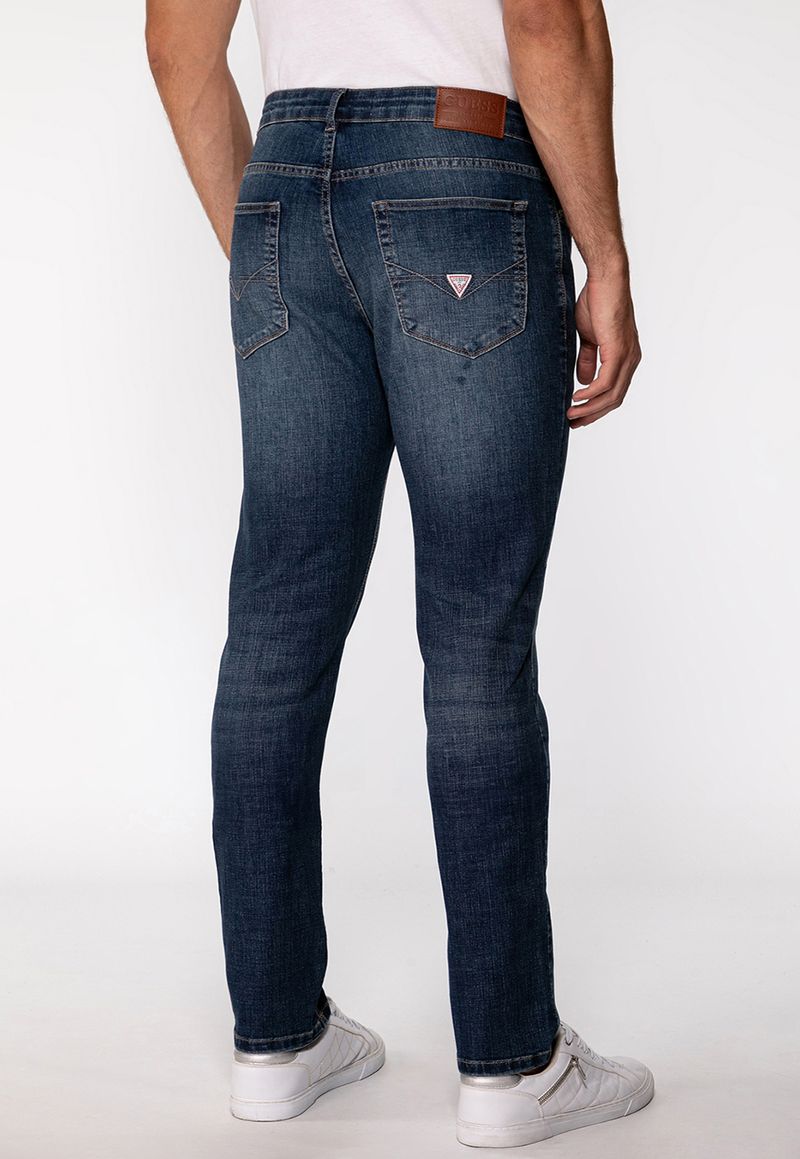 Calça Jeans Guess Slim Tapered Azul - GuessBrasil