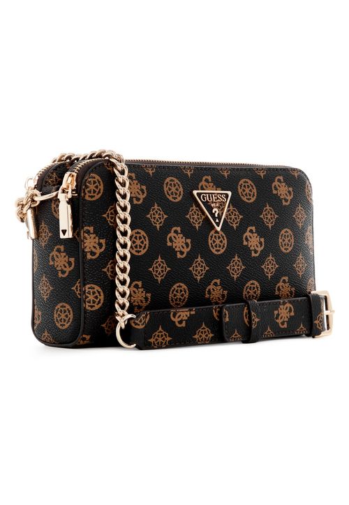 Bolsa Daryna Status Crossbody Marrom