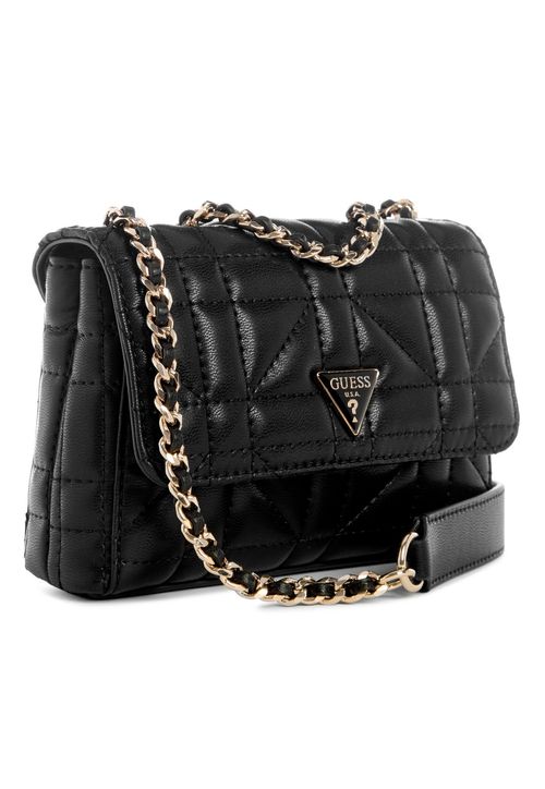 Bolsa Edita Mini Transversal Flap Preto