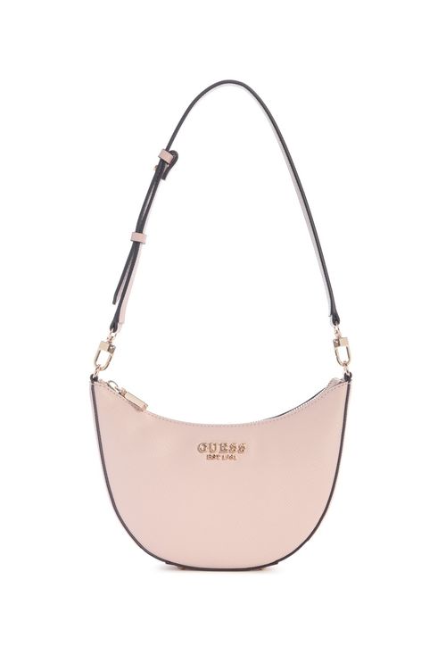 Bolsa Fedana Mini Top Zip Shoulder Bag Rosa Claro
