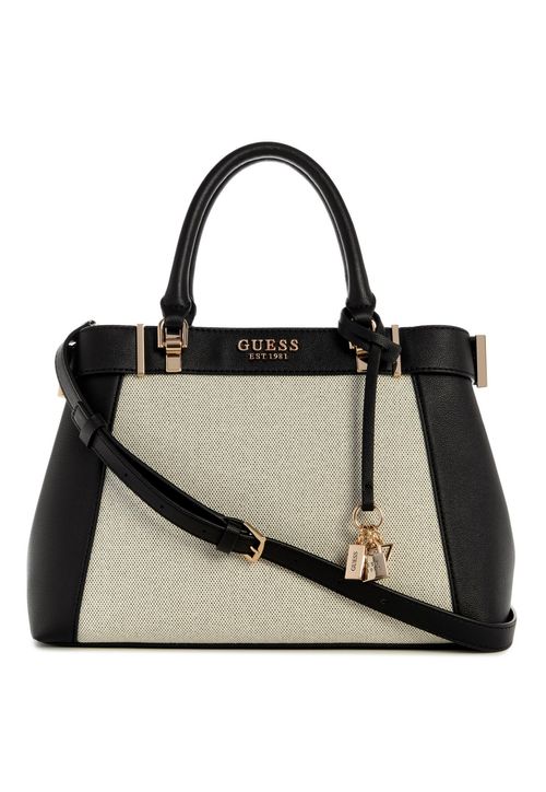 Bolsa Anadela 3 Compartimentos Satchel Preto