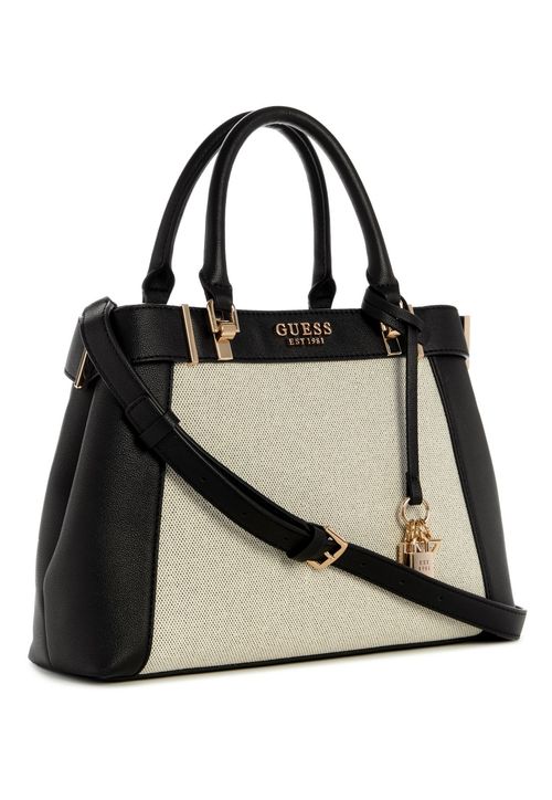 Bolsa Anadela 3 Compartimentos Satchel Preto