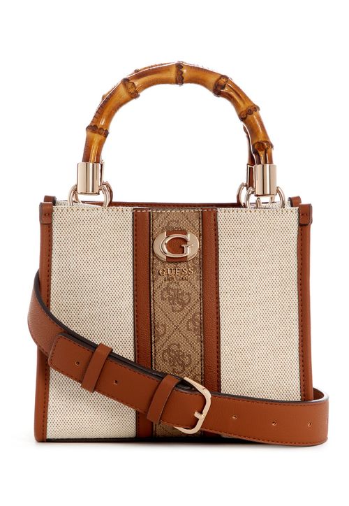 Bolsa Kerima Bamboo 2 Comp Mini Tote Caramelo