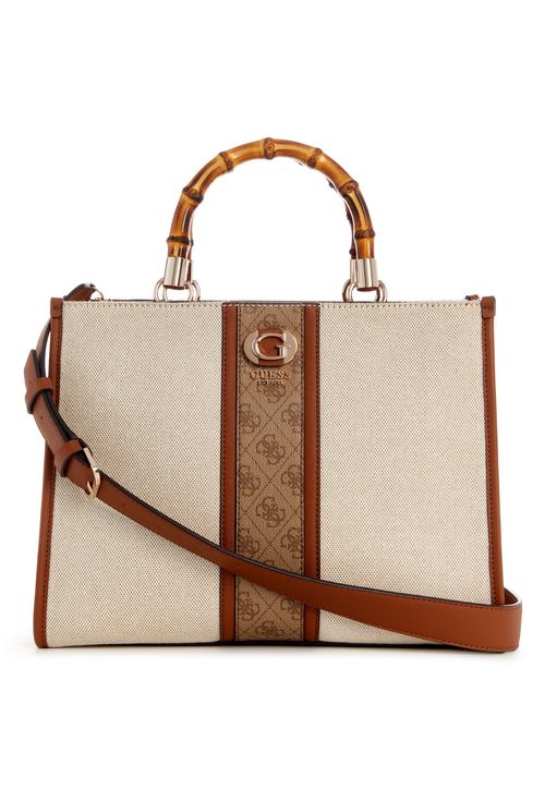 Bolsa Kerima Bamboo 2 Comp Tote Caramelo