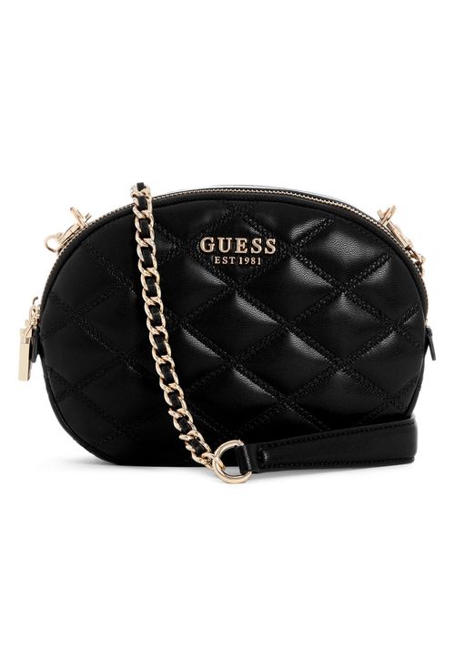 Bolsa Tamsin Double Zip Crossbody Preto