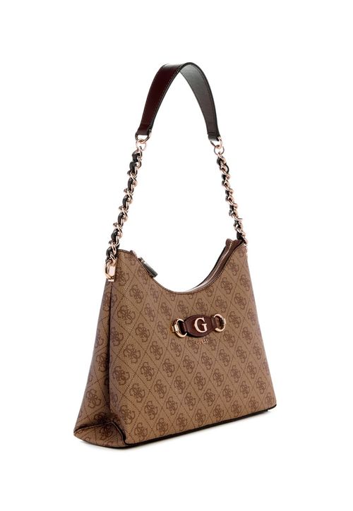 Bolsa Izzy Top Zip Shoulder Bag Caramelo