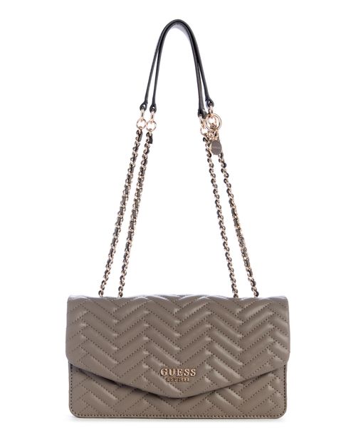 Bolsa Anning Flap Transversal Cinza