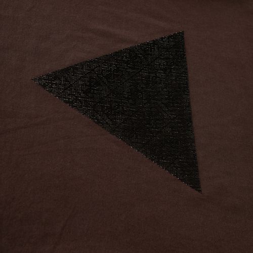 T-shirt Guess Triangulo Pinos Marrom