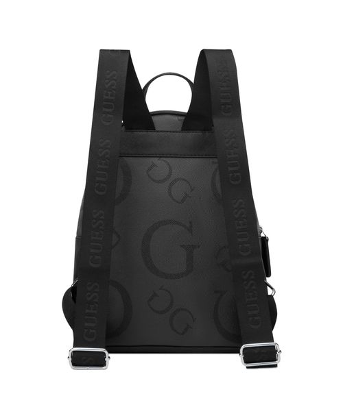 Mochila Guess Holeman Backpack Cinza Escuro
