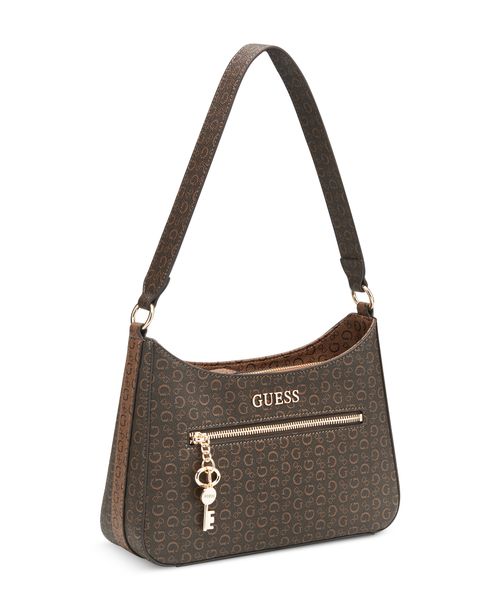 Bolsa Tana Top Zip Shoulder Bege