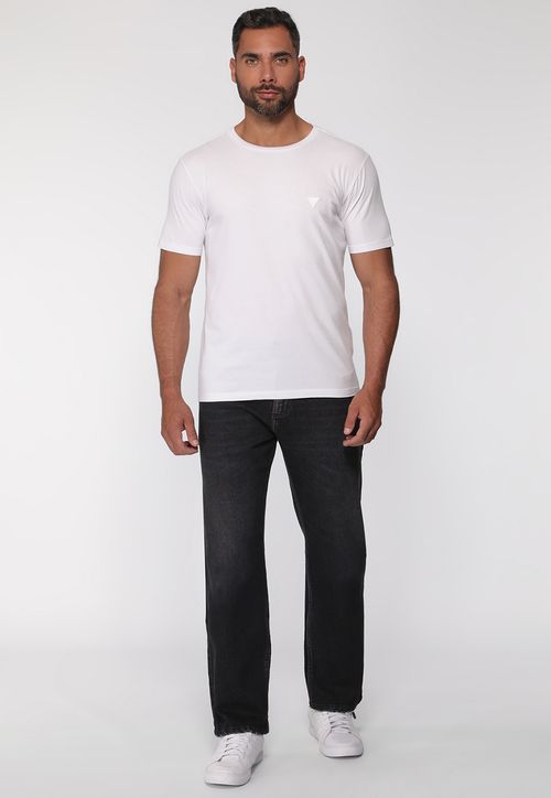 Calça Jeans Regular Straight Preto