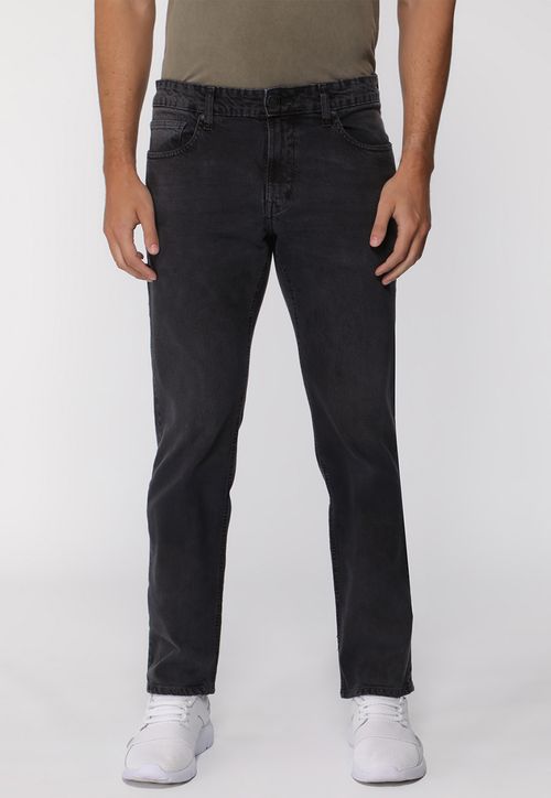 Calça Jeans Guess Slim Lavanderia Preto