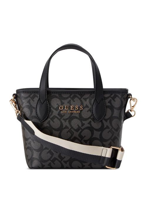 Bolsa Mini Ashburn Guess Tote Cinza Escuro