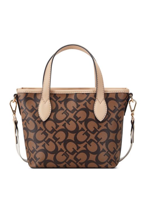 Bolsa Mini Ashburn Guess Tote Bege