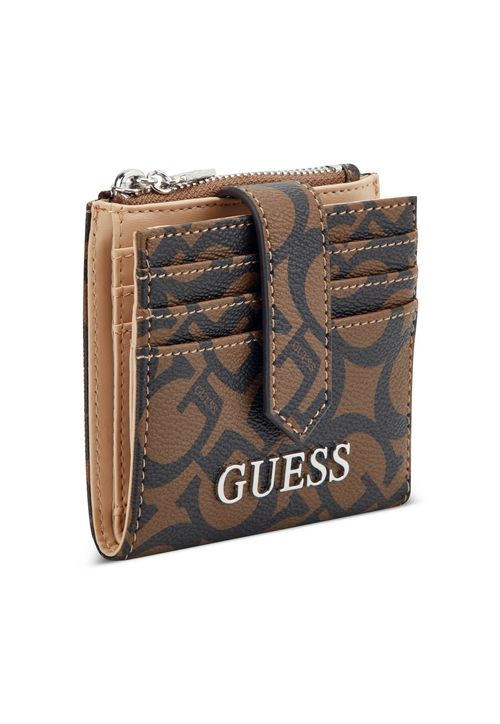 Carteira Guess Abbas Slg Credit Card Case Marrom