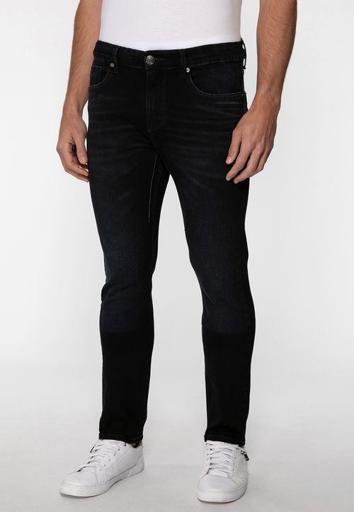 Calça Jeans Guess Slim Tapered Azul Escuro
