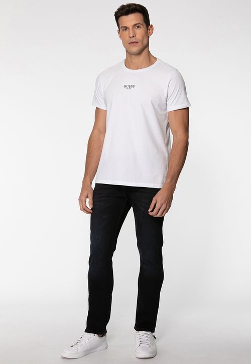 Calça Jeans Guess Slim Tapered Azul Escuro
