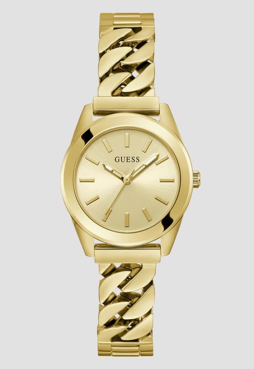 Relógio Pulseira Corrente Dourado