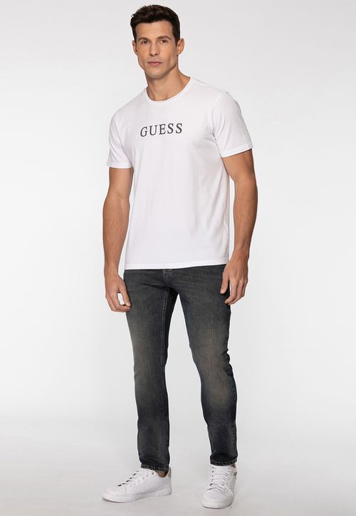 Calça Jeans Guess Skinny Azul Escuro