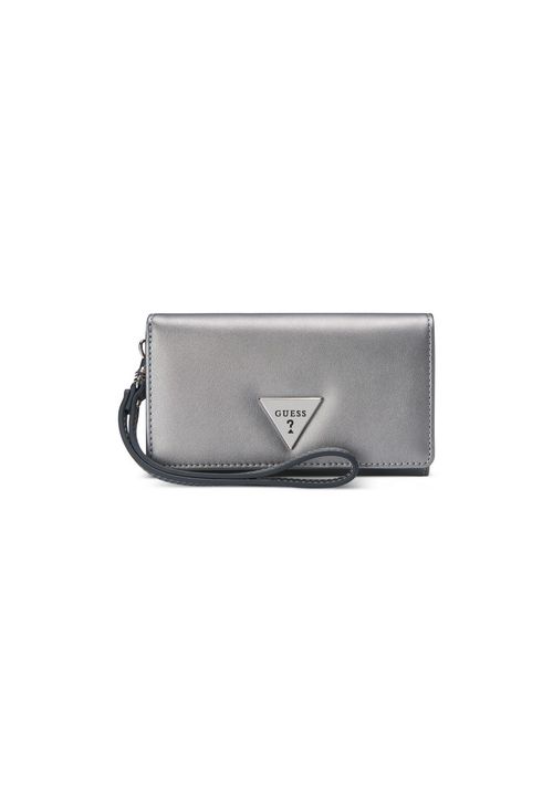 Carteira Guess Lathan Slg Phone Organizer Prata