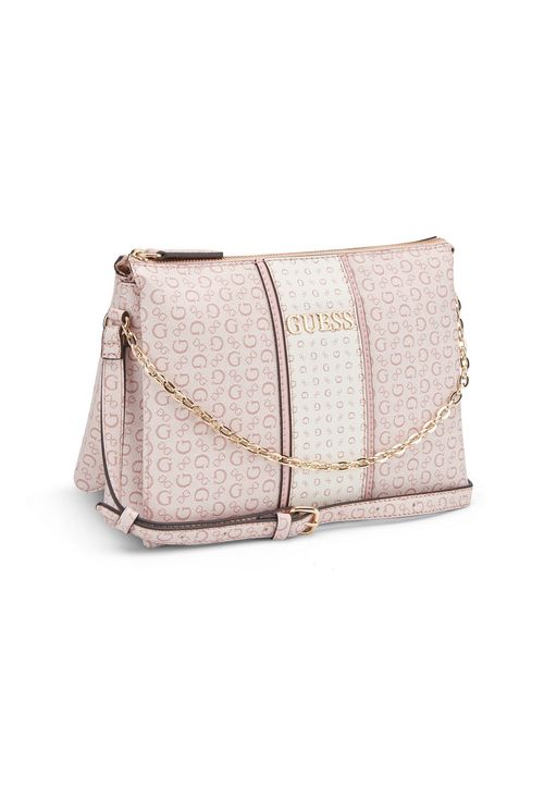 Bolsa Guess Suma Crossbody Top Zip Rosé