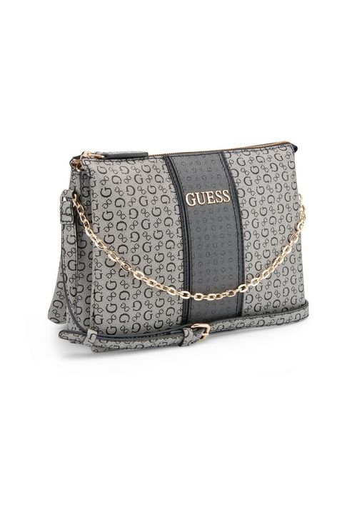 Bolsa Guess Suma Crossbody Top Zip Preto