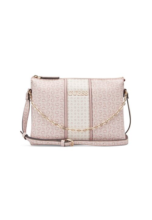 Bolsa Guess Suma Crossbody Top Zip Rosé