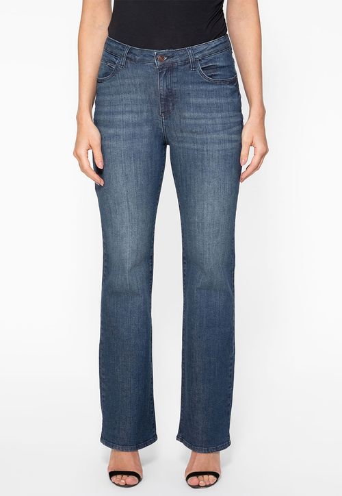 Calça Jeans Boot Cut Azul Escuro