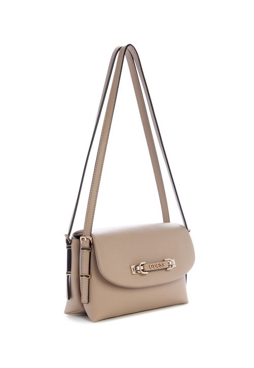 Bolsa Lefia Flap Shoulder Bag Rosa Claro