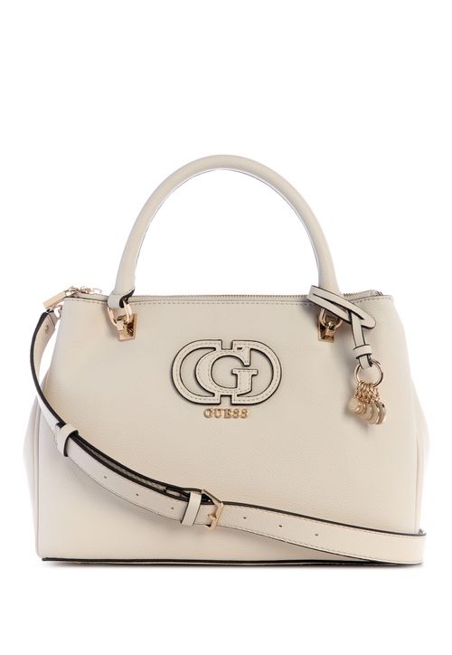 Bolsa Calebra Hobo Status Satchel Off White