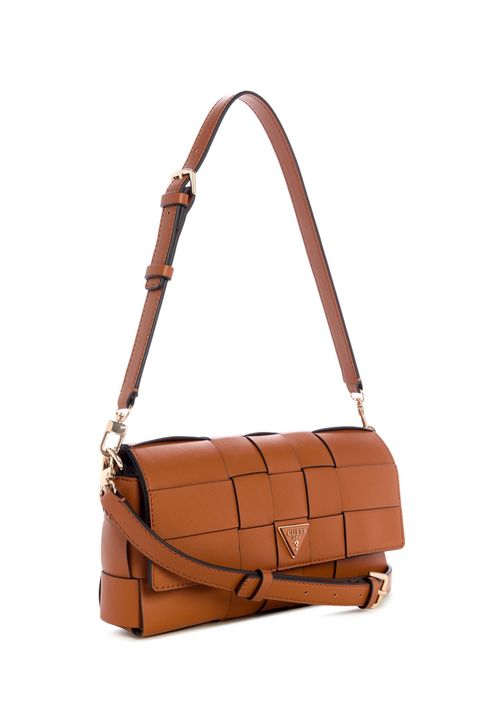 Bolsa Maylee Flap Shoulder Bag Caramelo