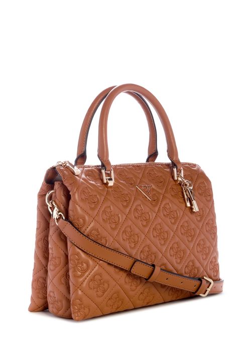 Bolsa Adelasia Multi Compartimentos Satchel Caramelo