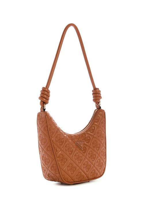 Bolsa Adelasia Top Zip Shoulder Bag Caramelo