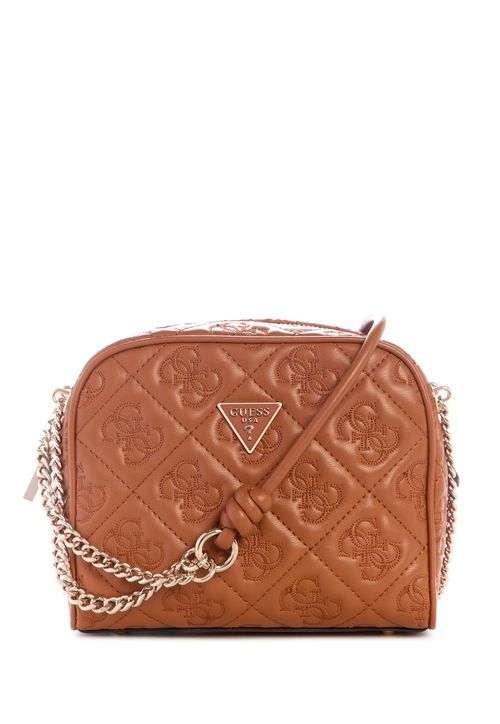 Bolsa Adelasia Camera Crossbody Caramelo