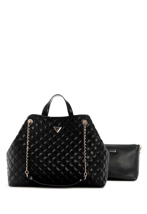 Bolsa Giully Ii Large 2 In 1 Tote Preto