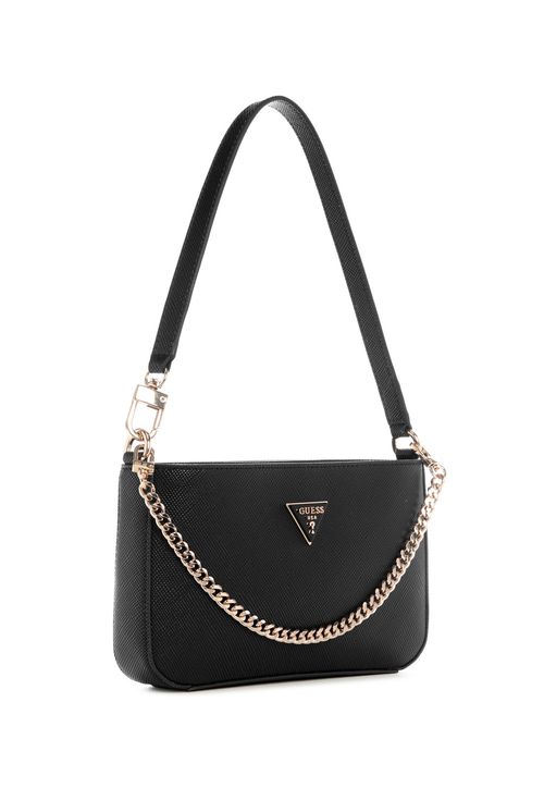 Bolsa Noelle Ii Mini Top Zip Shoulder Bag Preto