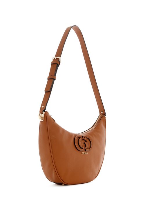 Bolsa Calebra Hobo Shoulder Bag Marrom