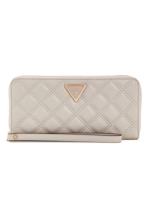 Carteira Giully Ii Slg Large Zip Around Cinza