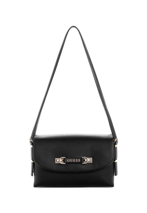 Bolsa Lefia Flap Shoulder Bag Preto