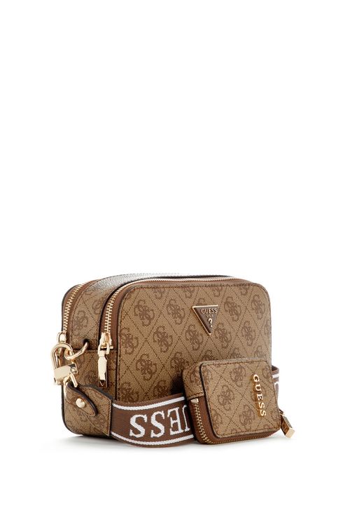 Bolsa Latona Ii Camera Crossbody Bege