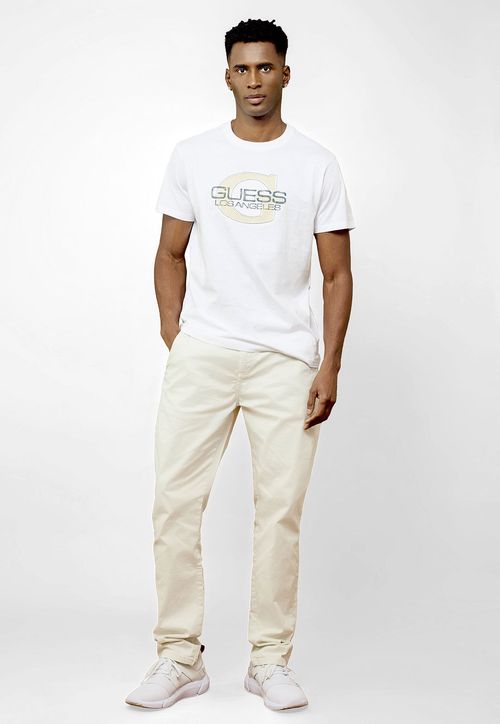 Camiseta Guess Big G Branco