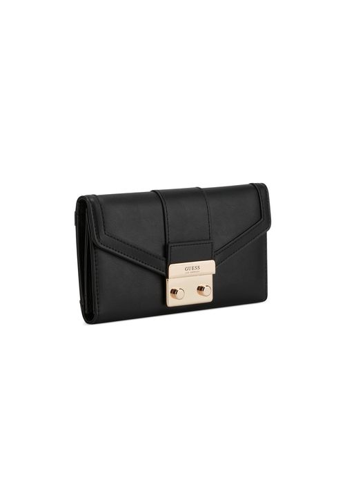 Carteira Guess Zernik Slg Multi Clutch Preto