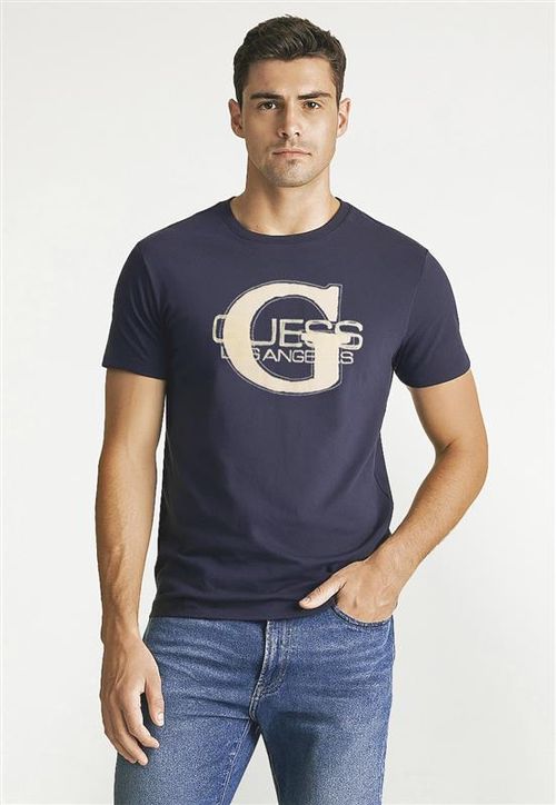T-shirt Guess Big G Azul Escuro